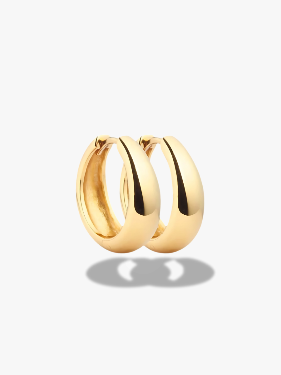 Timeless wide earrings - Oh Rosewood