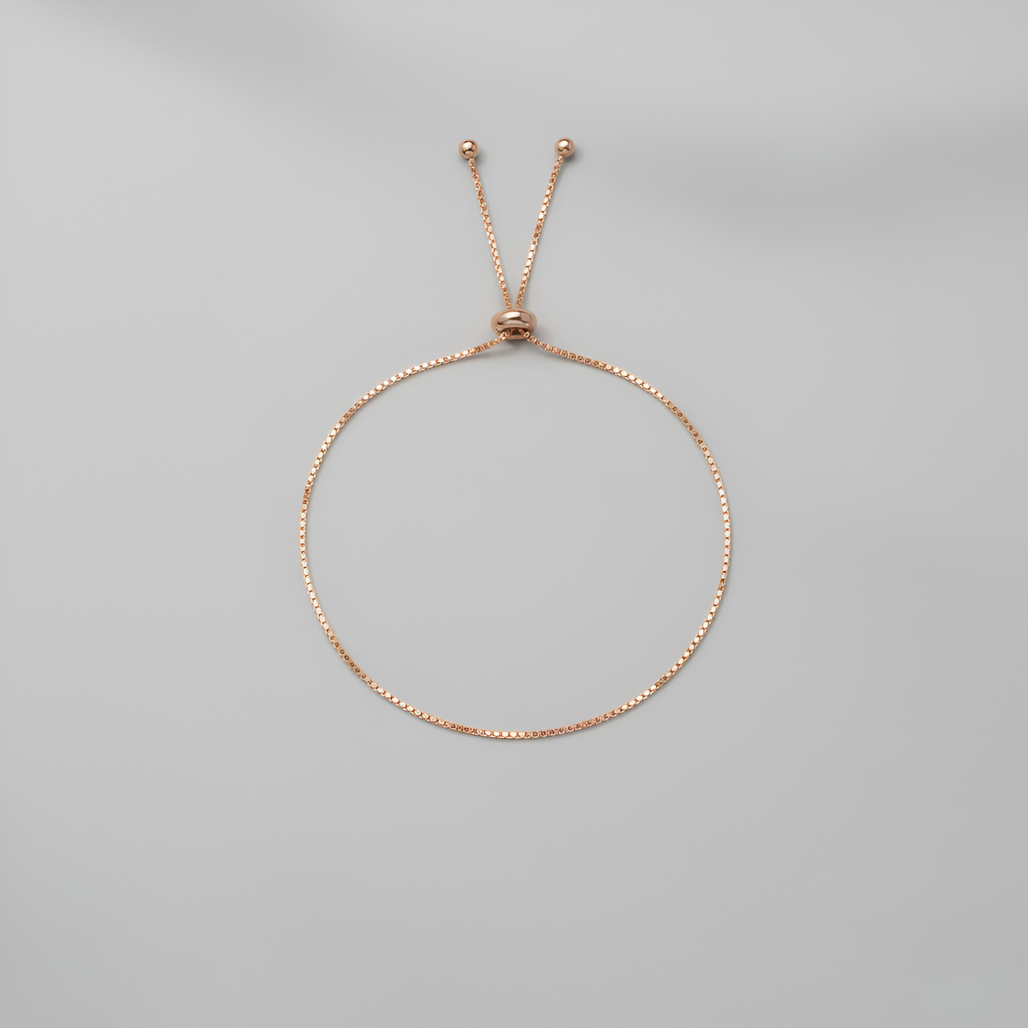 Rose Gold Sliding Clasp Bracelet - Oh Rosewood