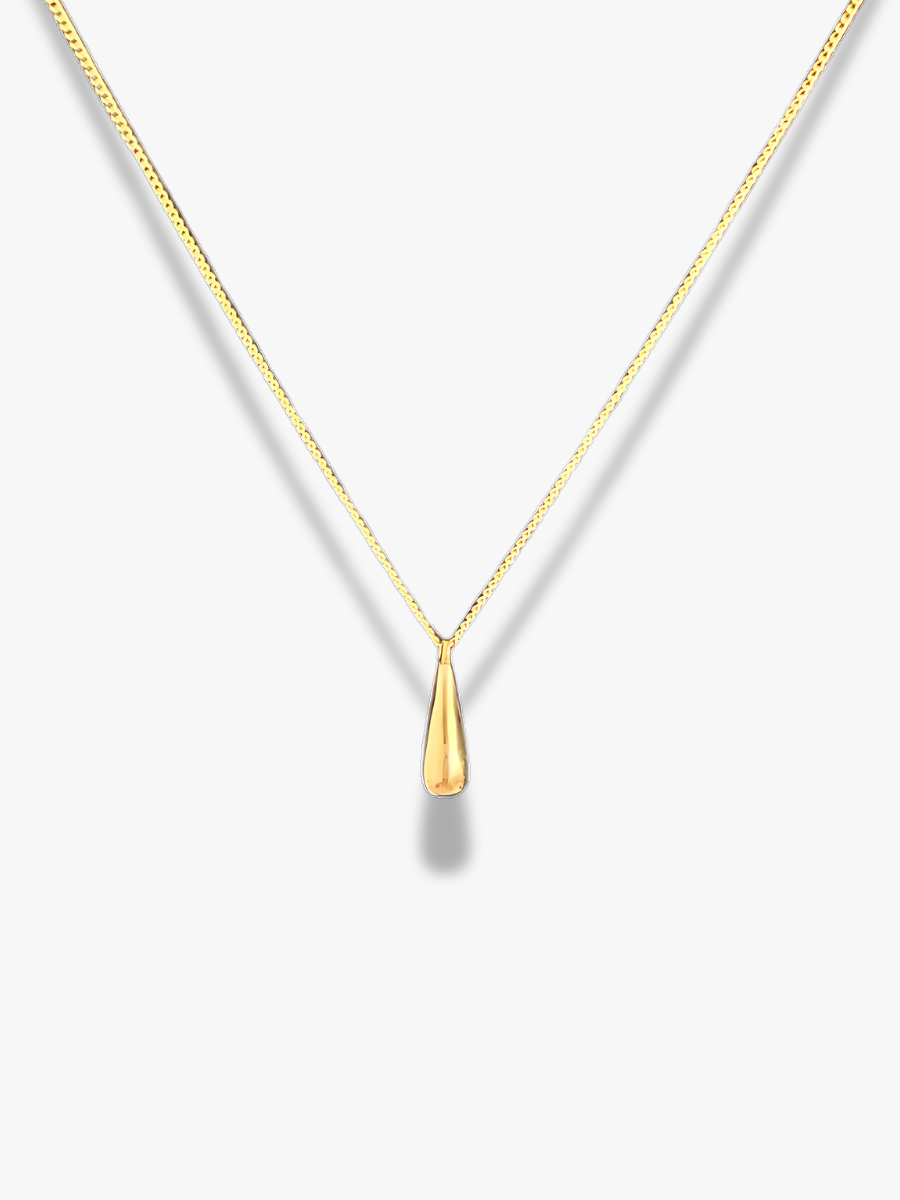 Teardrop-shaped necklace - Oh Rosewood