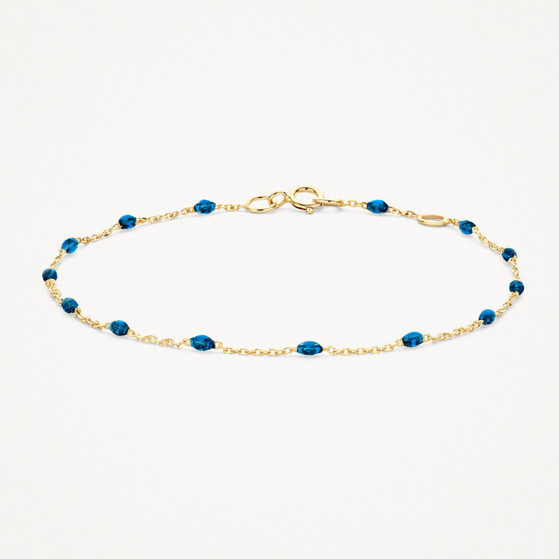 Resin Bead Chain Bracelet - Oh Rosewood