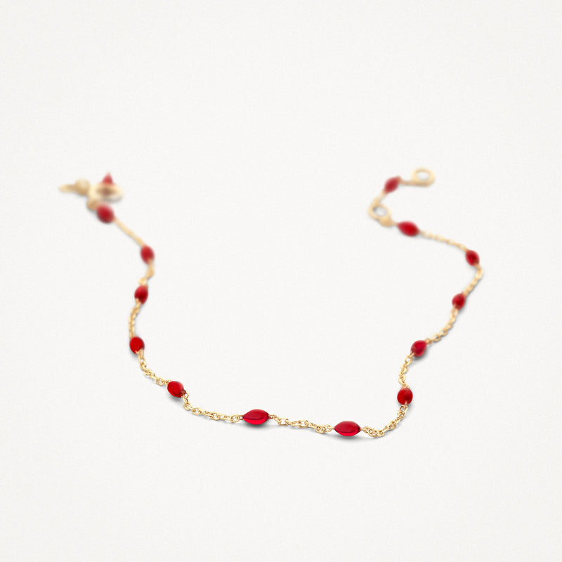 Resin Bead Chain Bracelet - Oh Rosewood