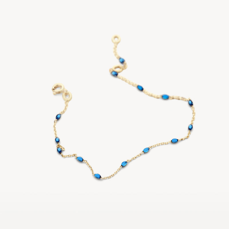 Resin Bead Chain Bracelet - Oh Rosewood