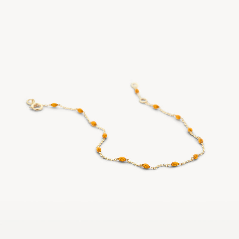 Resin Bead Chain Bracelet - Oh Rosewood