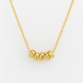 Yellow Gold Pendant Necklace - Oh Rosewood