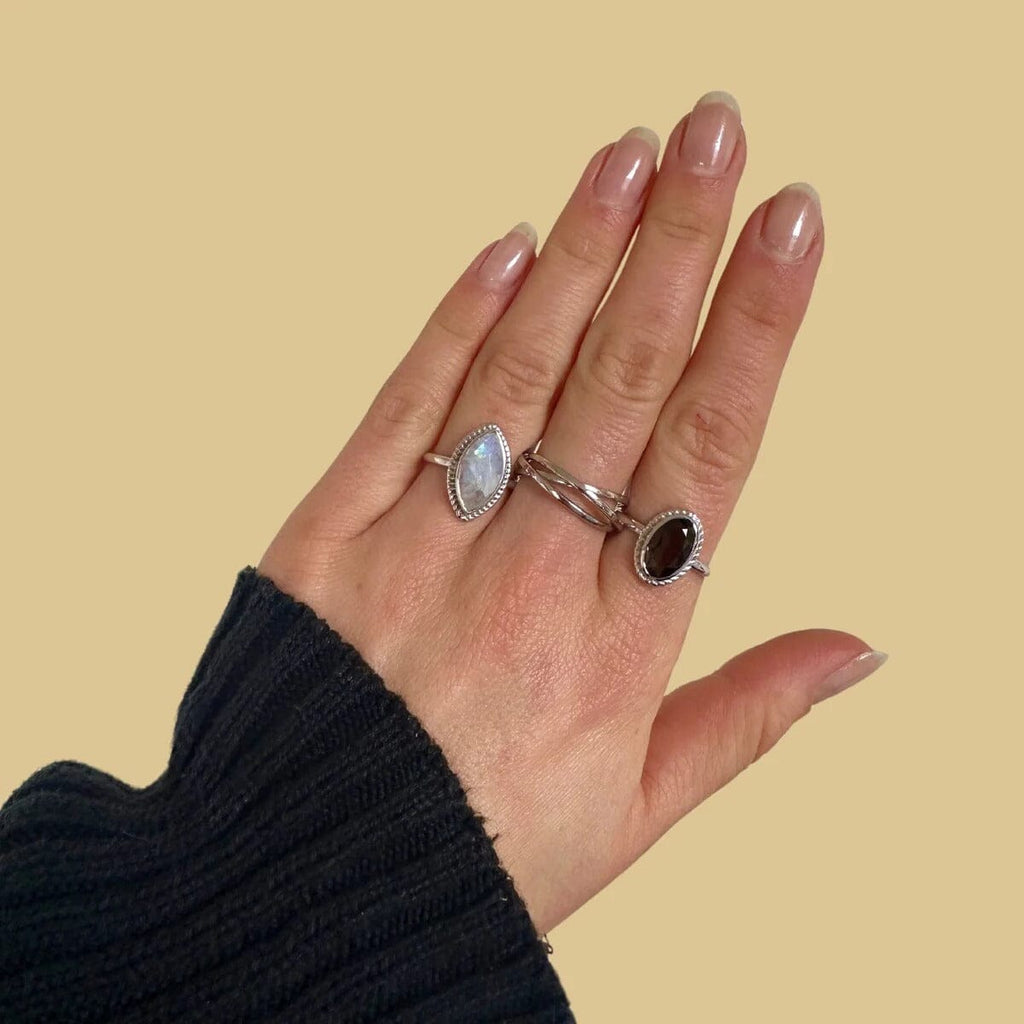 Two-Element Band Ring - Oh Rosewood