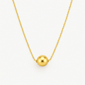 Yellow Pearl Pendant Necklace - Oh Rosewood