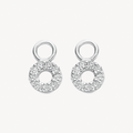 Mini Circle Drop Earrings - Oh Rosewood