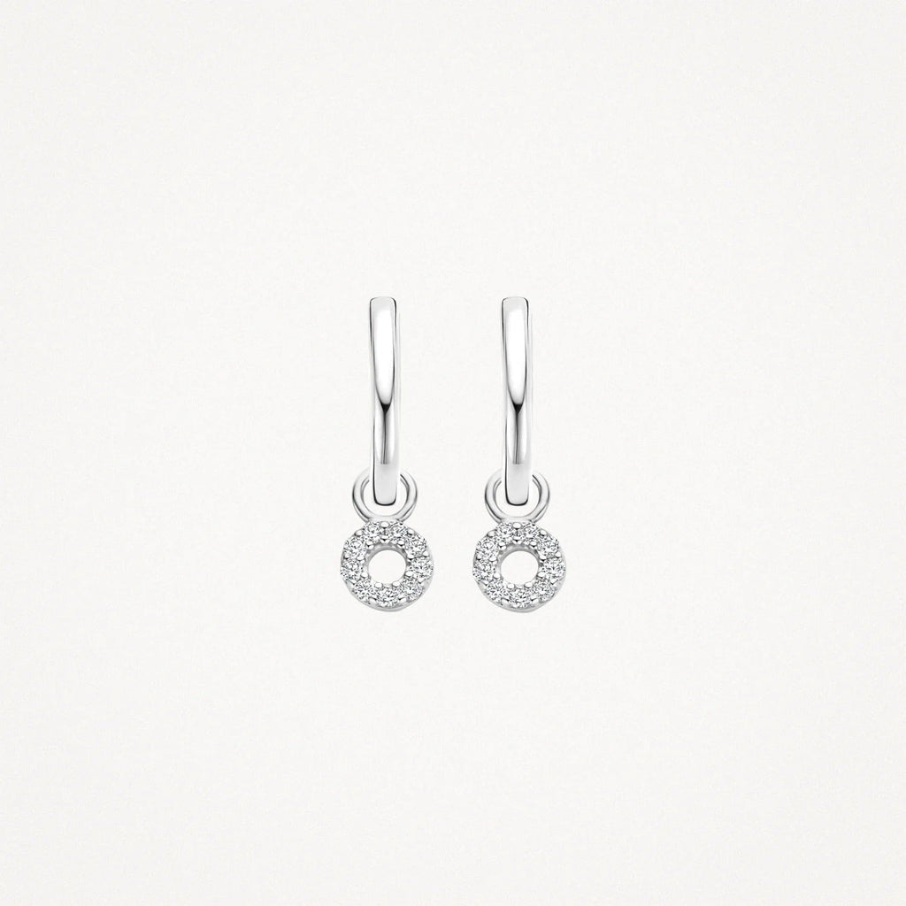Mini Circle Drop Earrings - Oh Rosewood