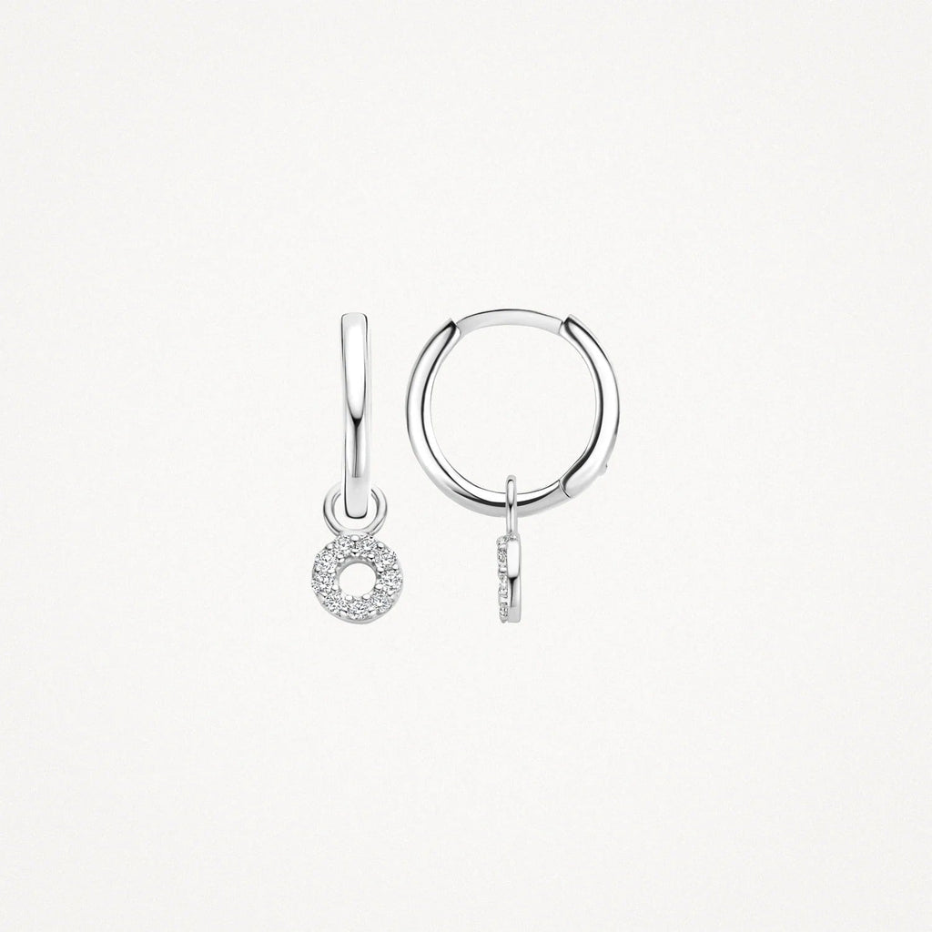 Mini Circle Drop Earrings - Oh Rosewood